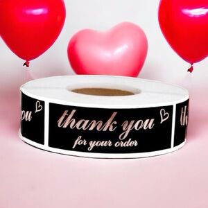 40 Thank You Stickers!